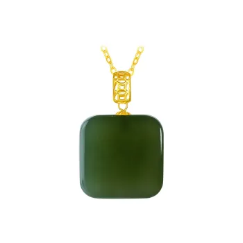 CHOW TAI SENG Pendants Green Jade Women's