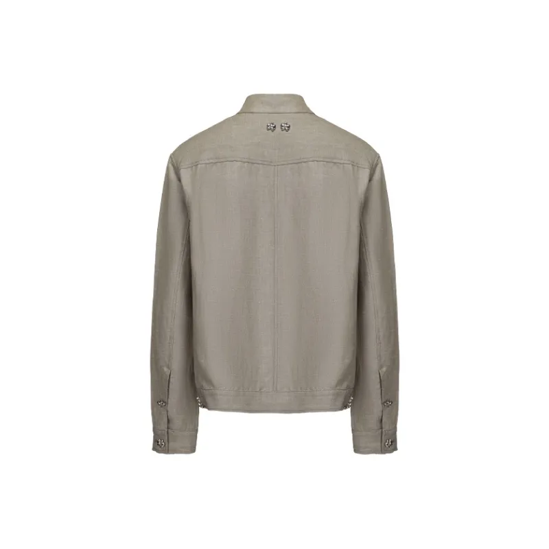 GALLIANO LANDOR Jackets Coats Men's Olive Green-1