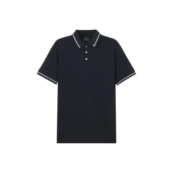 ARMANI EXCHANGE Polo Shirts Men Navy