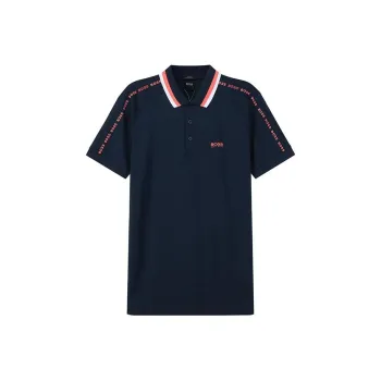 HUGO BOSS SS22 Polo Shirt Men's Marine Blue