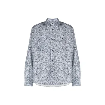 KENZO Shirts Men Light Blue