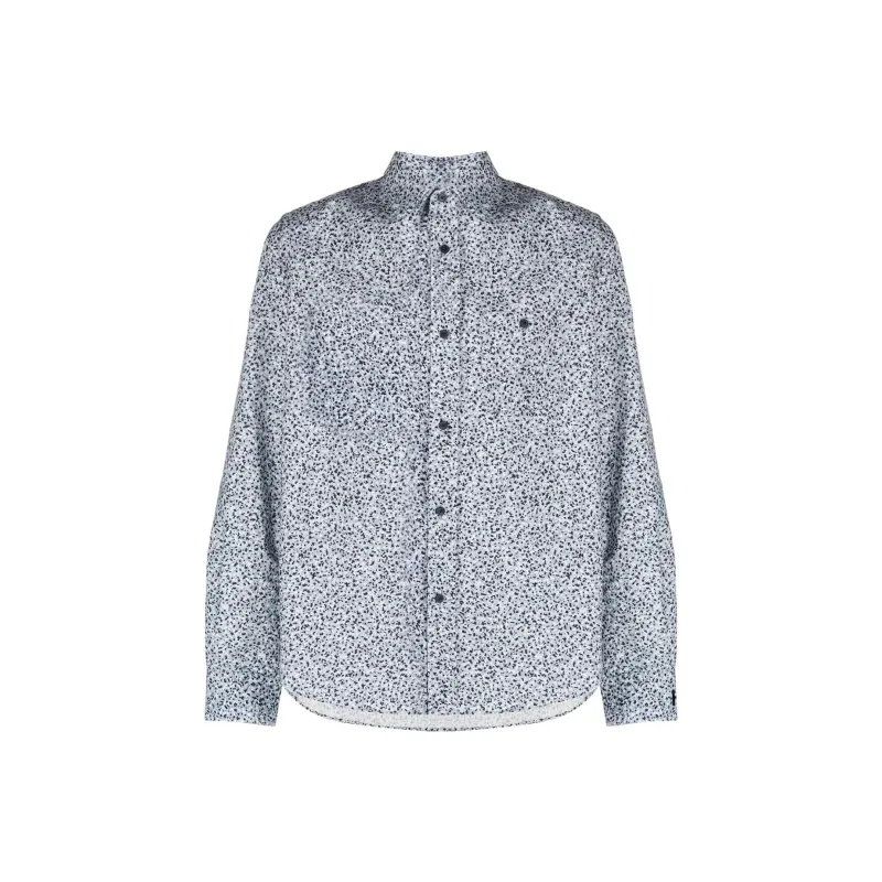 KENZO Shirts Men Light Blue-0