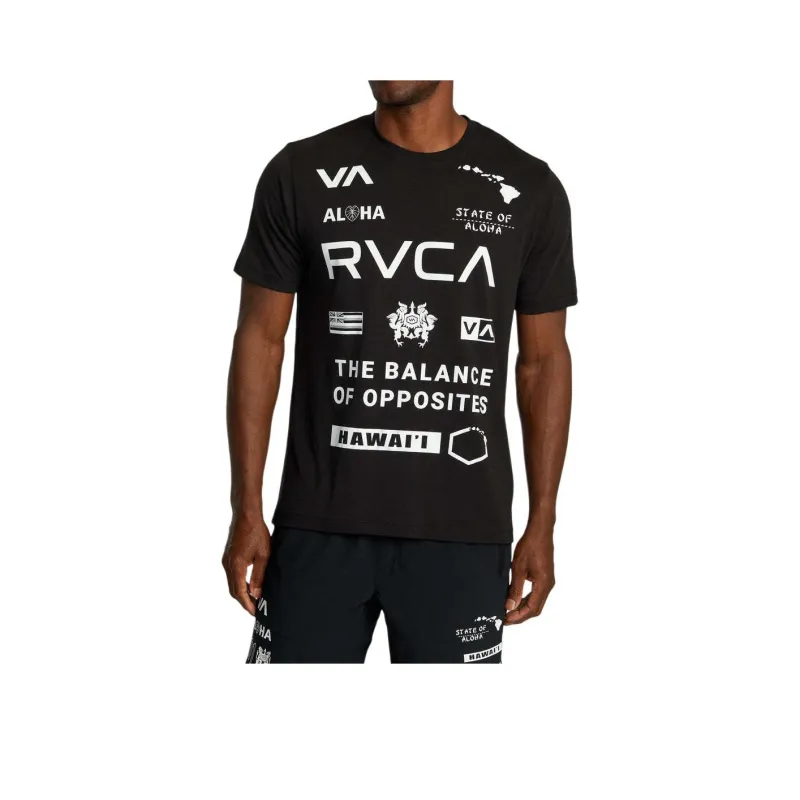 RVCA T-Shirts Men Black-0