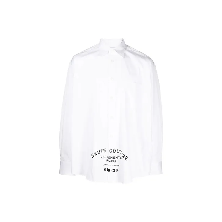 Vetements Maison De Couture Logo Shirt-0