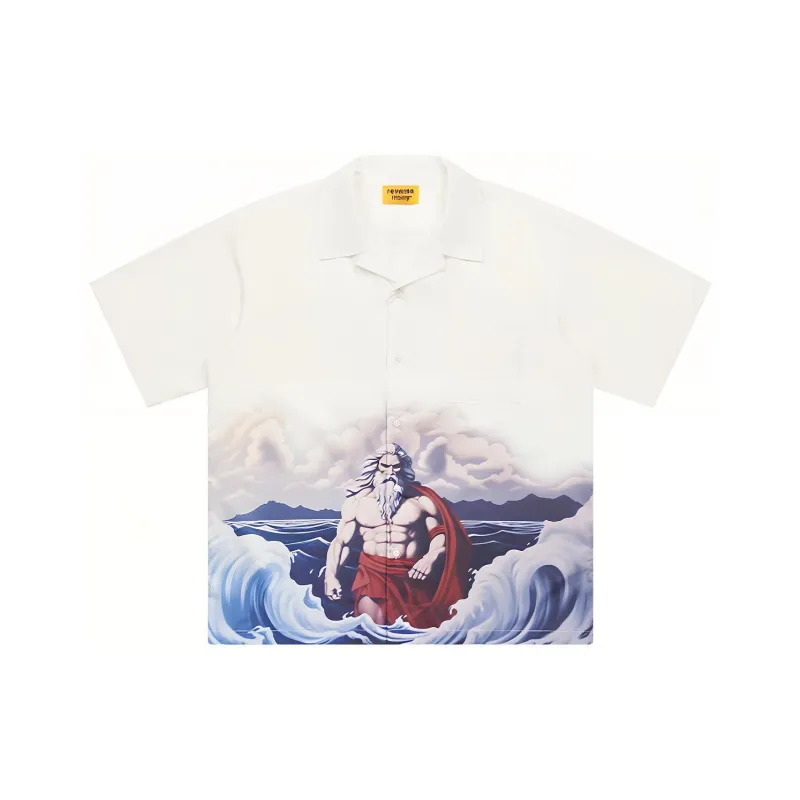 EMPTY REFERENCE x REVERSE IRONY Shirt Unisex White-0