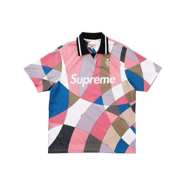 Supreme X Emilio Pucci Soccer Jersey-4