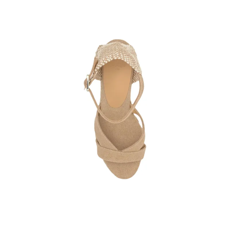 Castañer Bruna One Strap Sandals Women's Sand-3