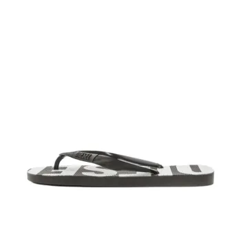 DIESEL Flip Flops Women's Black White