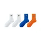 2 Pack Pearl White+Sapphire Blue+Bright Orange
