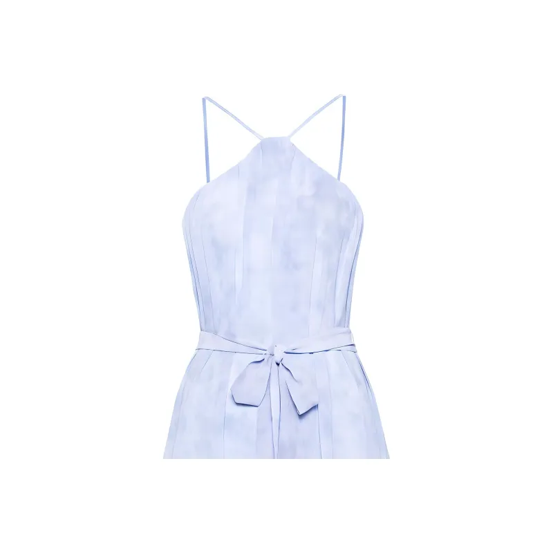 MICHAEL KORS SS24 Slip Dress Women's Pink Wax Blue-5