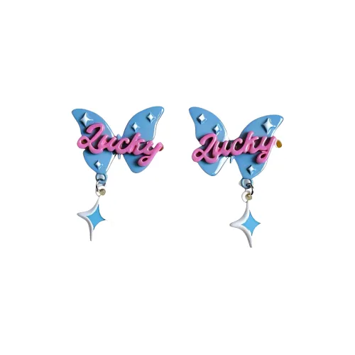 Universe Search S925 Silver Stud Earrings Women's