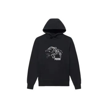 PUMA Graphic Printed Drawstring Hoodie