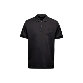 PRADA Polo Shirts Men Black