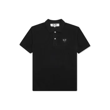 CDG Play Polo Shirts Men Black