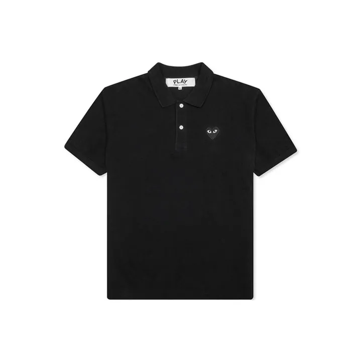 CDG Play Polo Shirts Men Black-0