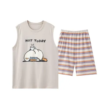 Qiao Ni Tong Pajama Set Men's Image Color
