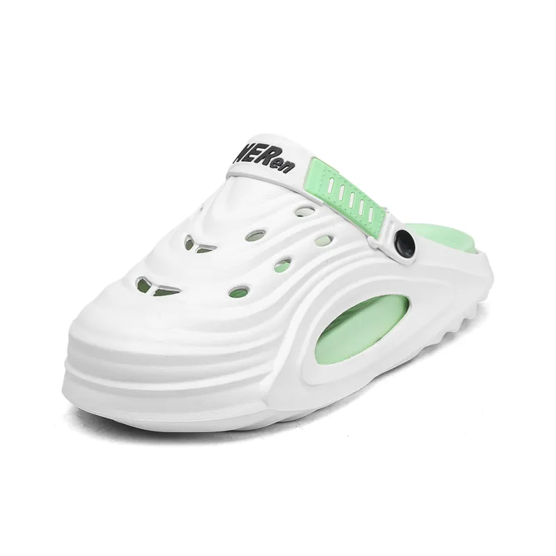 QIUTEXIONG EVA Abrasion Resistant Slip Resistant Closed Toe Slippers Men's-16