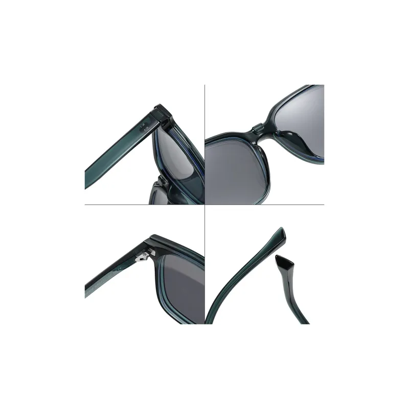 Yamaichi Maru TR90 Square Sunglasses Unisex-2