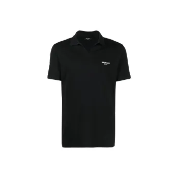 BALMAIN Polo Shirts Men Black