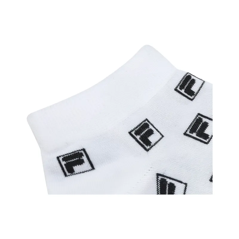 FILA Lifestyle Ankle Socks Men's 1 Pack Standard White-5