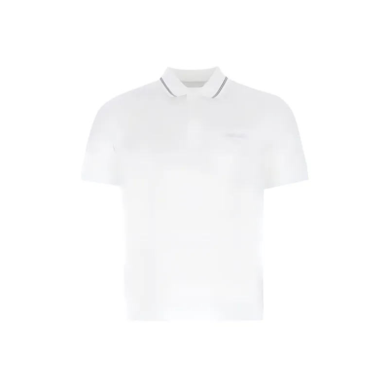 PRADA Polo Shirts Men White-0