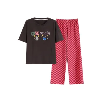 GOSO Pajama Set Women's Dark Brown