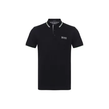 HUGO BOSS Polo Shirts Men Black