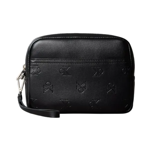 CALVIN KLEIN PU Clutch Men's Black