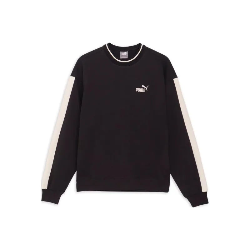 PUMA CORE HERITAGE FW24 MX Crew American Sweatshirt Men's Black-0