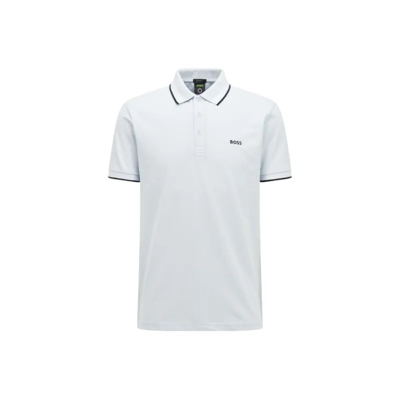 Boss Logo embroidered Polo Shirt-0
