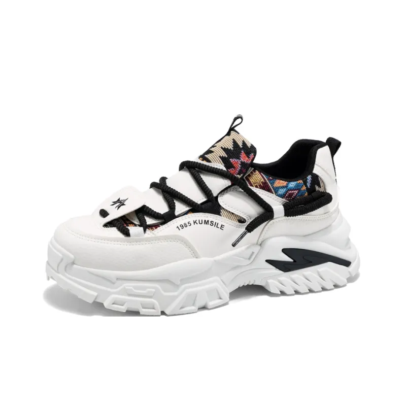 JANECO Low Top Chunky Sneakers Men's-2
