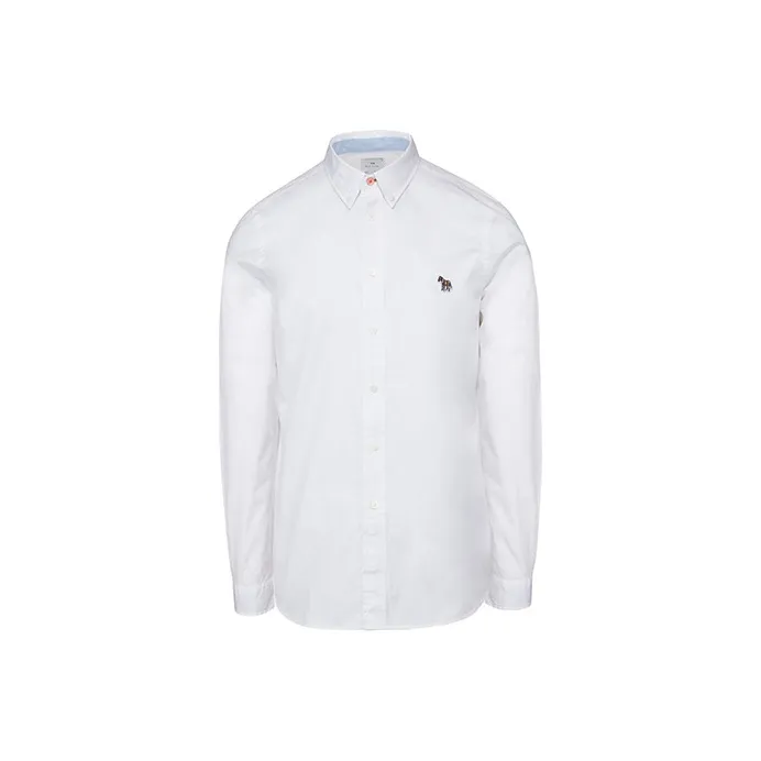 Paul Smith Zebra Patch Long Sleeved Shirt-0