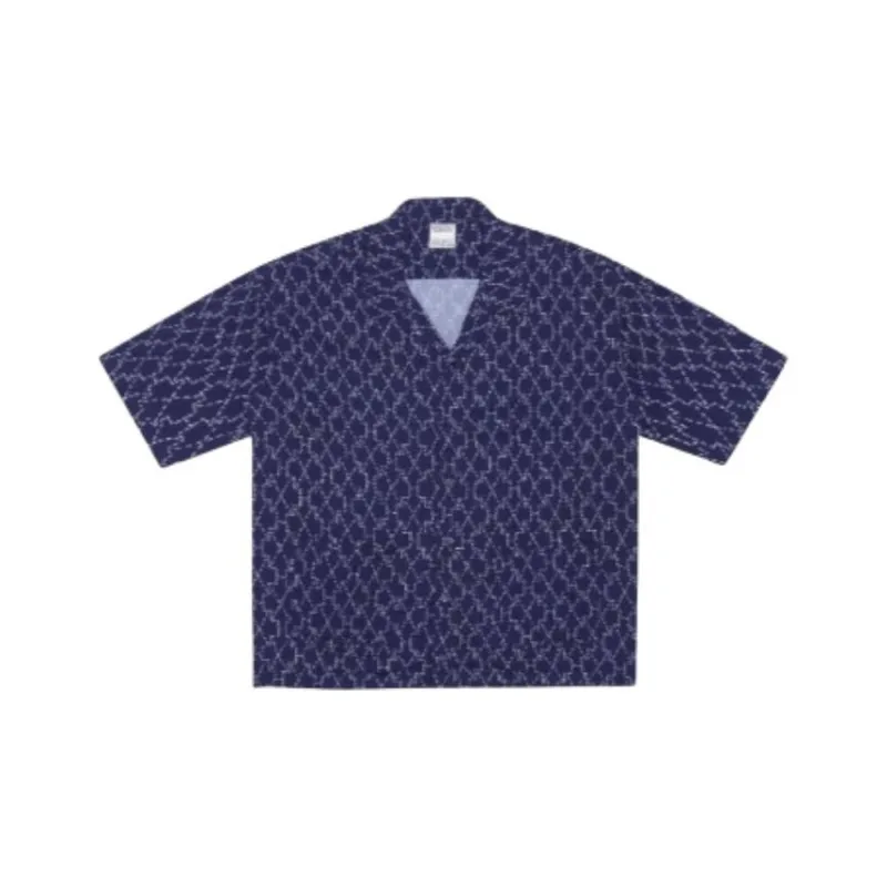 Marcelo Burlon Stitch Cross-print Pajama Shirt-0