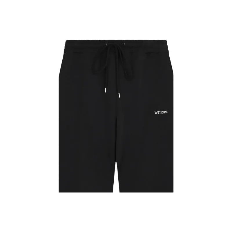 WE11DONE Casual Pants Unisex Black-2