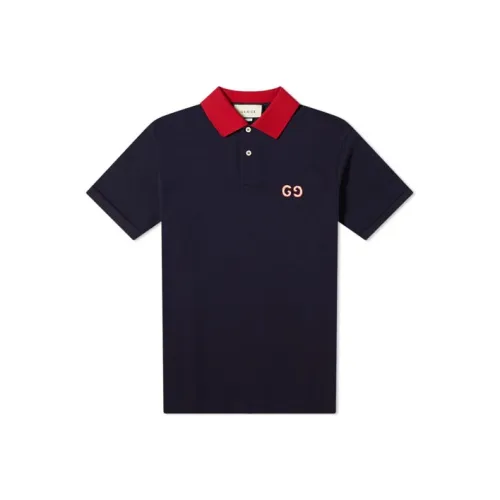 GUCCI Polo With Gg Embroidery