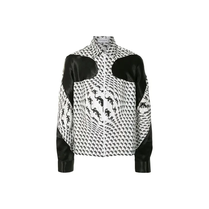 Marine Serre Shirts Men Black-0