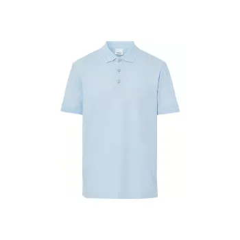 Burberry Polo Shirt Men's Light Blue
