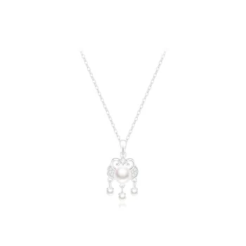 PRETTY DIARY S925 Silver Necklaces Women's