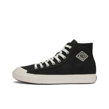 LACOSTE Backcourt High Top Skateboard Shoes Men's White Black