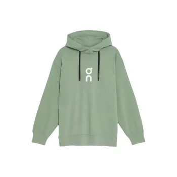 On Club Hoodie Sweatshirt Men's Fern Green