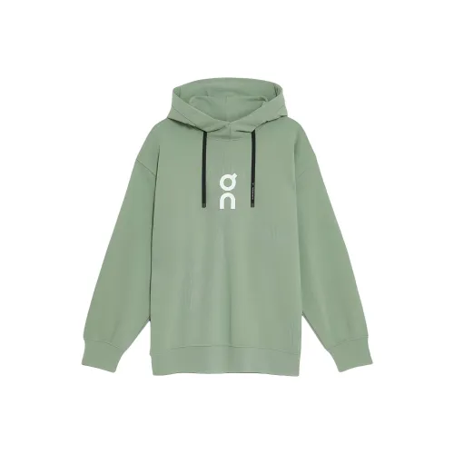 On Club Hoodie Sweatshirt Men's Fern Green