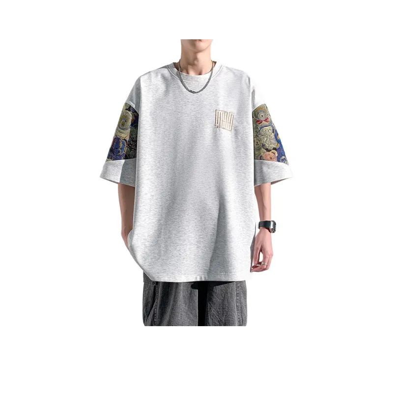 YooMore American Casual Bear-Print Unisex Sweatshirt-51