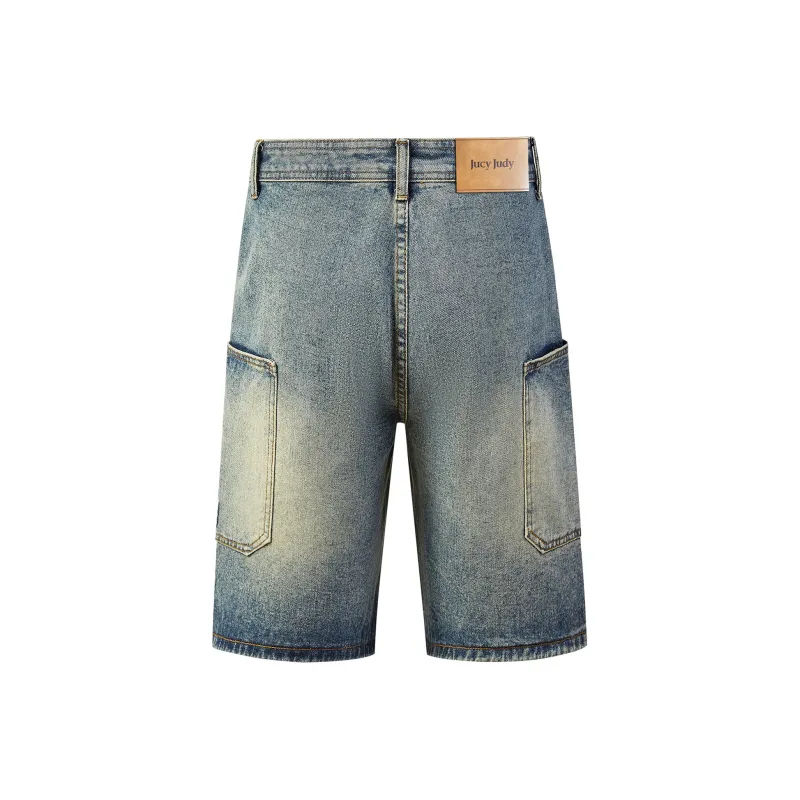 JUCY JUDY Denim Shorts Unisex Blue-1
