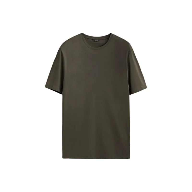 Massimo Dutti T Shirt Men's Khaki-0