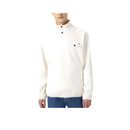 Dickies Port Allen Fleece Pullover Sweatshirt Men's White