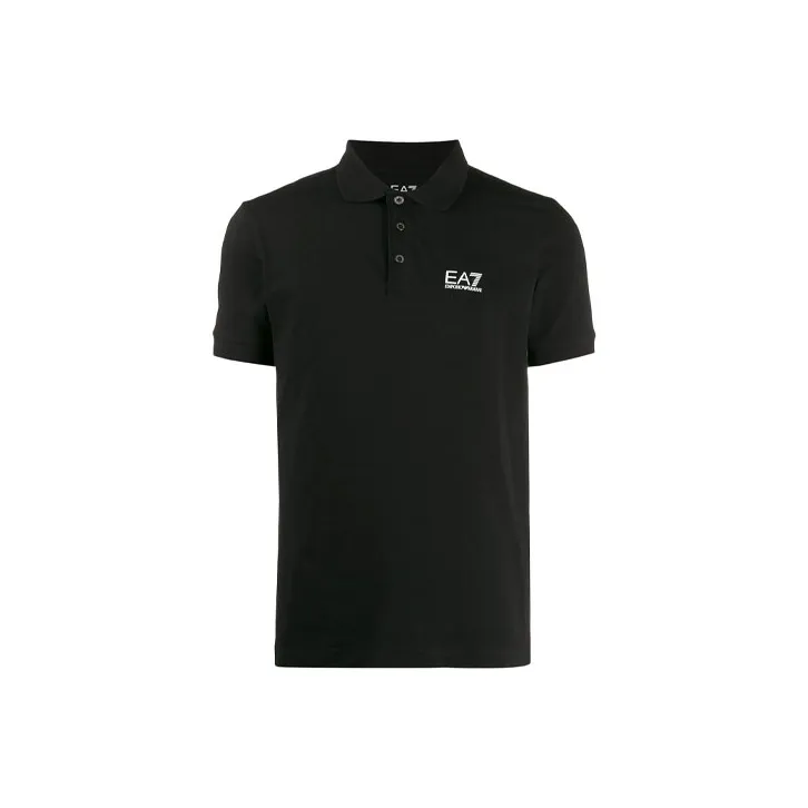 EMPORIO ARMANI EA7 Polo Shirt Men's Black-0