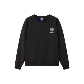 NBA Minnesota Timberwolves Sweatshirts Unisex Black