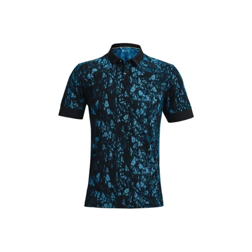 Under Armour Curry Polo Shirts Men Blue