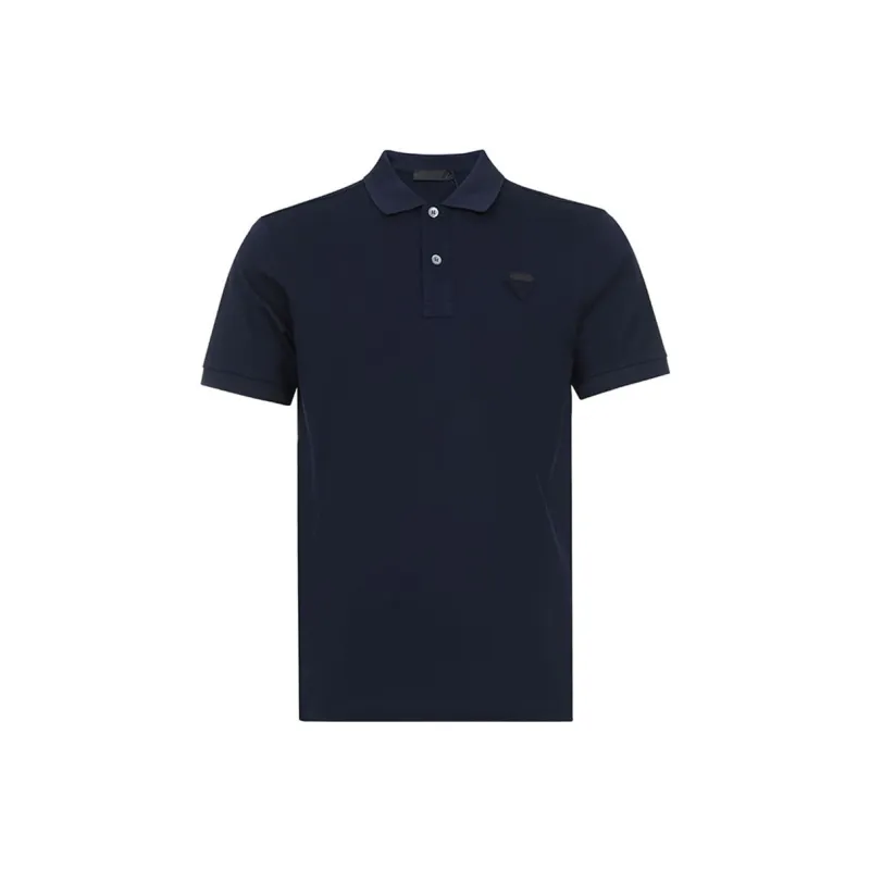 PRADA Polo Shirt Men's Marine Blue-0