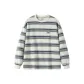 Gray Blue Stripes